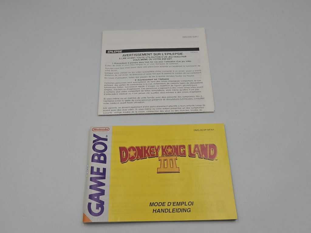 Nintendo Game Boy Spiel Donkey Kong Land III mit OVP und Anleitung FAH