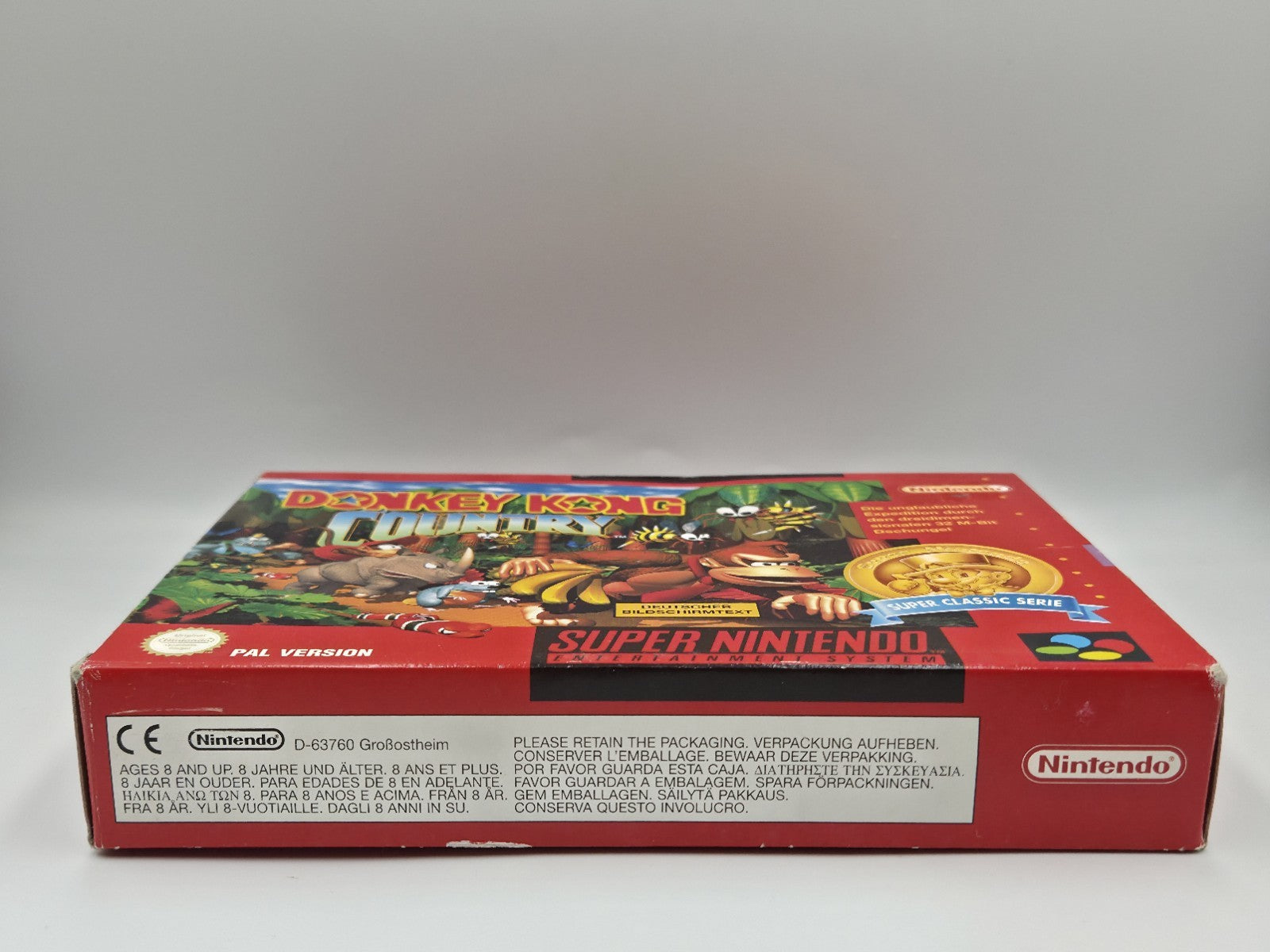 SNES Super Nintendo Donkey Kong Country mit OVP und Anleitung NOE