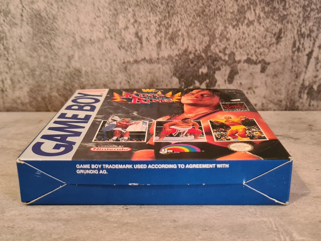 Nintendo Game Boy Classic WWF King of the Ring mit OVP und Anleitung NOE - T-Retro-Games 