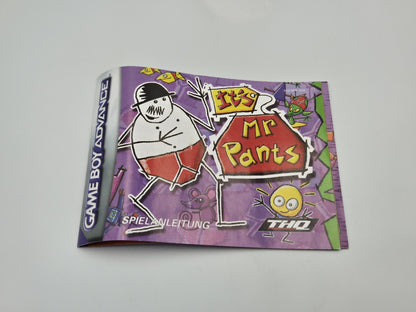 Nintendo Game Boy Advance It's Mr Pants mit OVP und Anleitung NOE