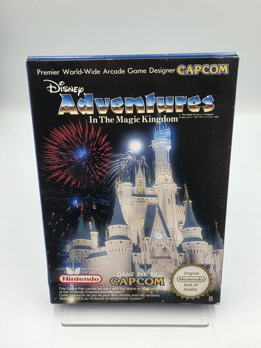 Nintendo NES Disney Adventures In The Magic Kingdom mit OVP und Anleitung FRA