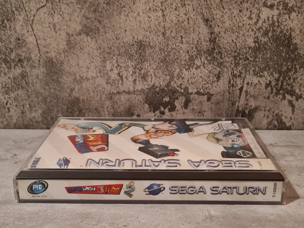 Sega Saturn Earthworm Jim 2 mit OVP und Anleitung NTSC-USA - T-Retro-Games 
