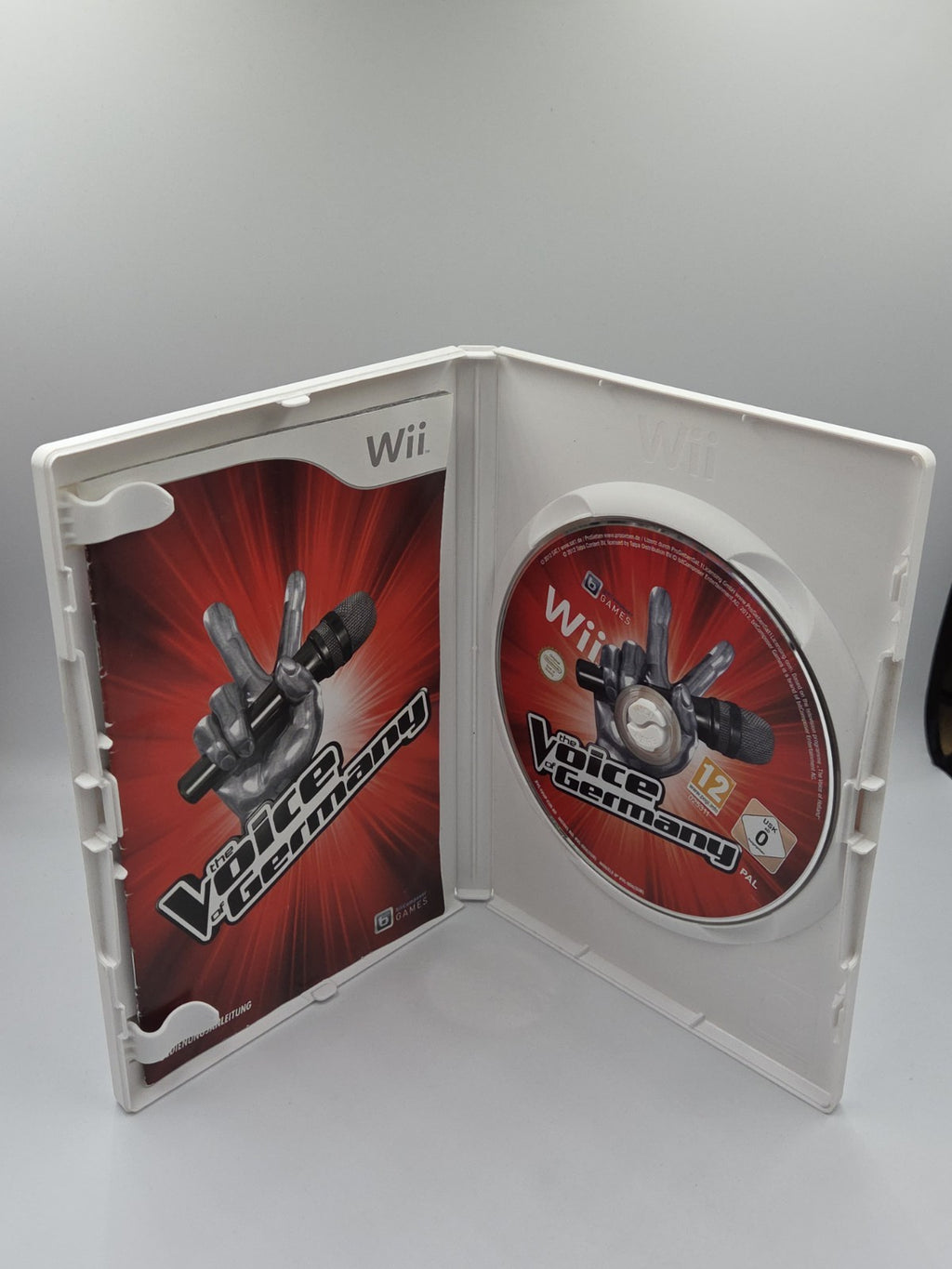 Nintendo Wii Spiel The Voice of Germany mit OVP und Anleitung GER
