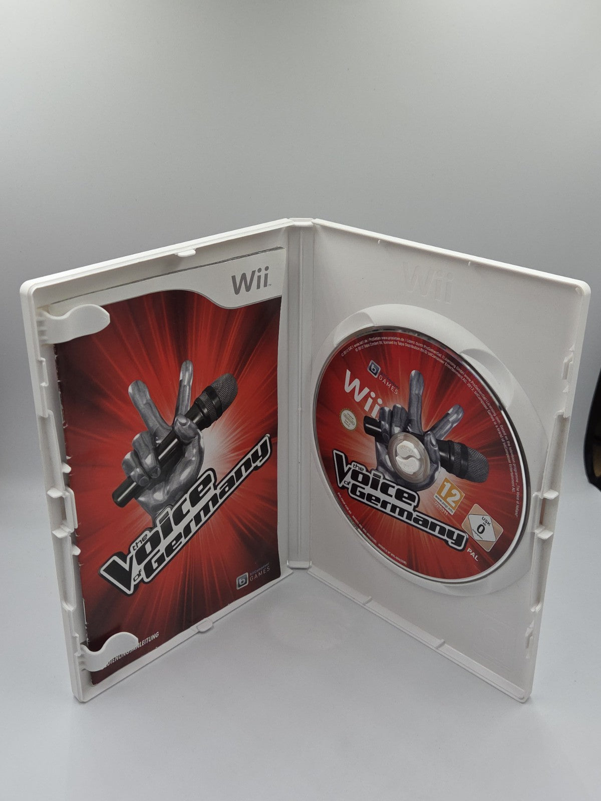 Nintendo Wii Spiel The Voice of Germany mit OVP und Anleitung GER