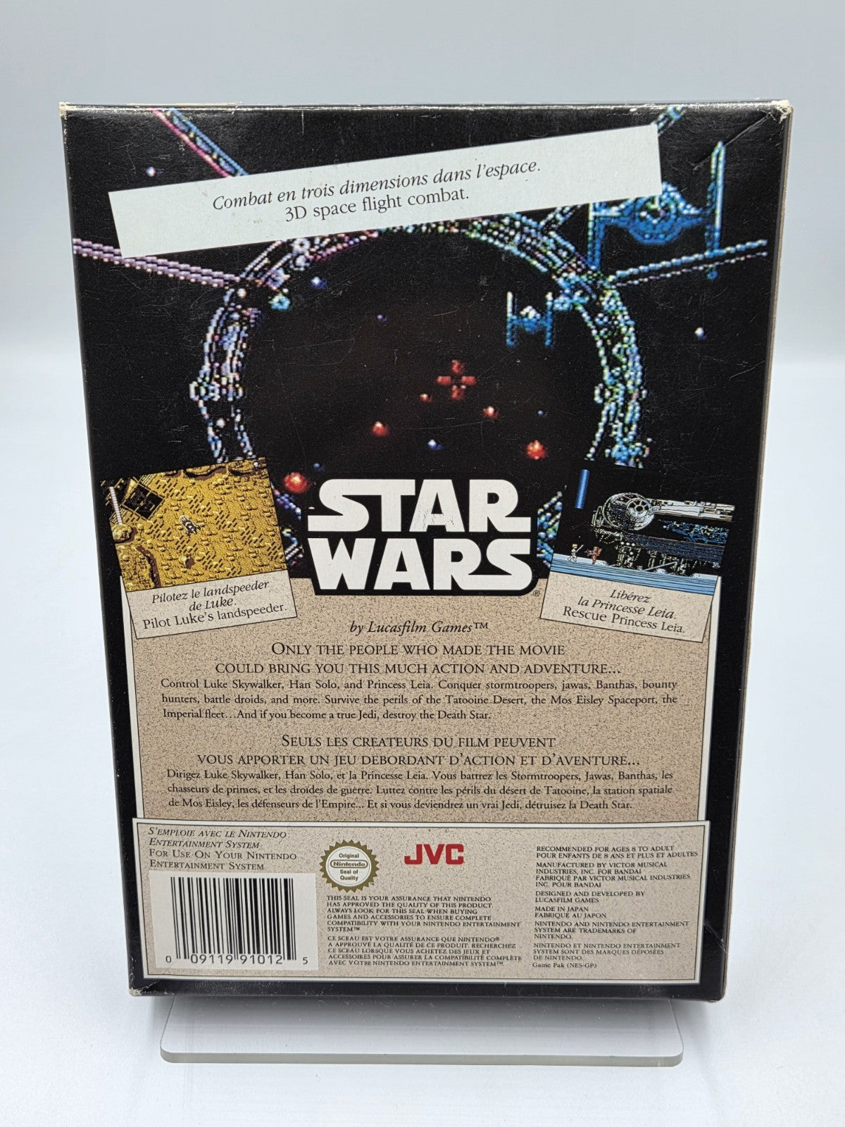  NES Star Wars mit OVP und Anleitung FRA
