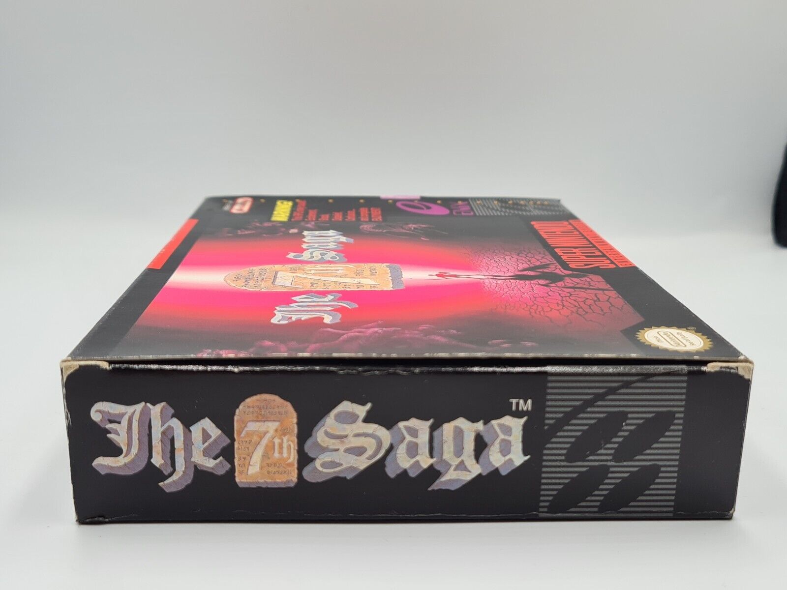 SNES Super Nintendo The 7th Saga mit OVP und Anleitung NTSC-USA - T-Retro-Games 