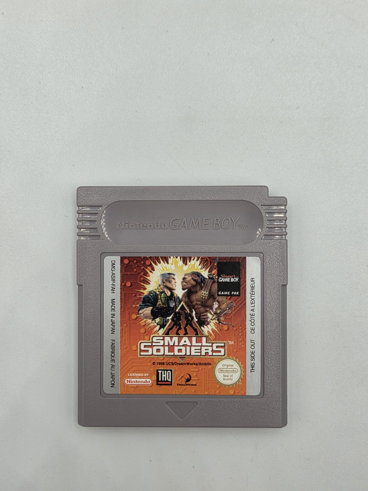 Nintendo Game Boy Classic Spiel Small Soldiers mit OVP und Anleitung FAH