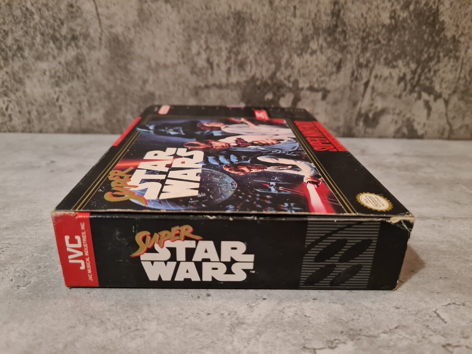 SNES Super Nintendo Super Star Wars mit OVP und Anleitung NTSC USA - T-Retro-Games 