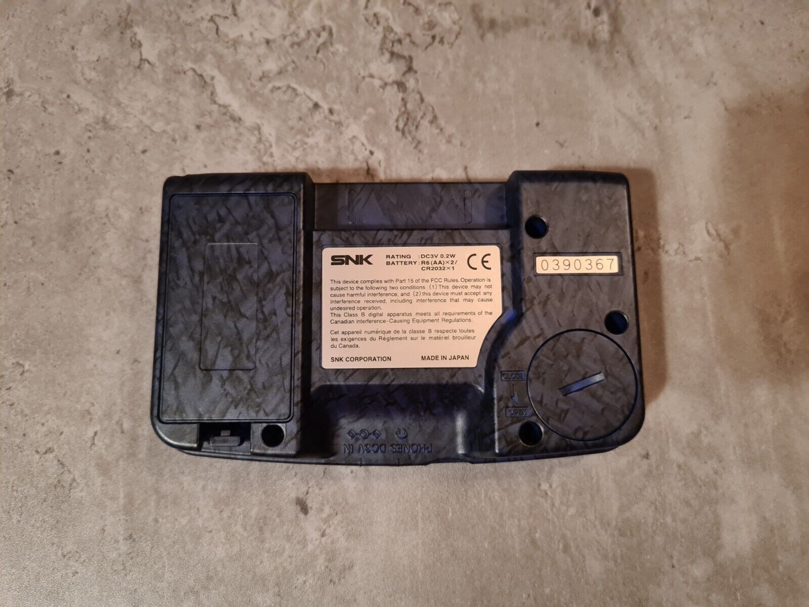 NeoGeo Pocket Color Konsole Console Carbon Japan SNK OVP - T-Retro-Games 