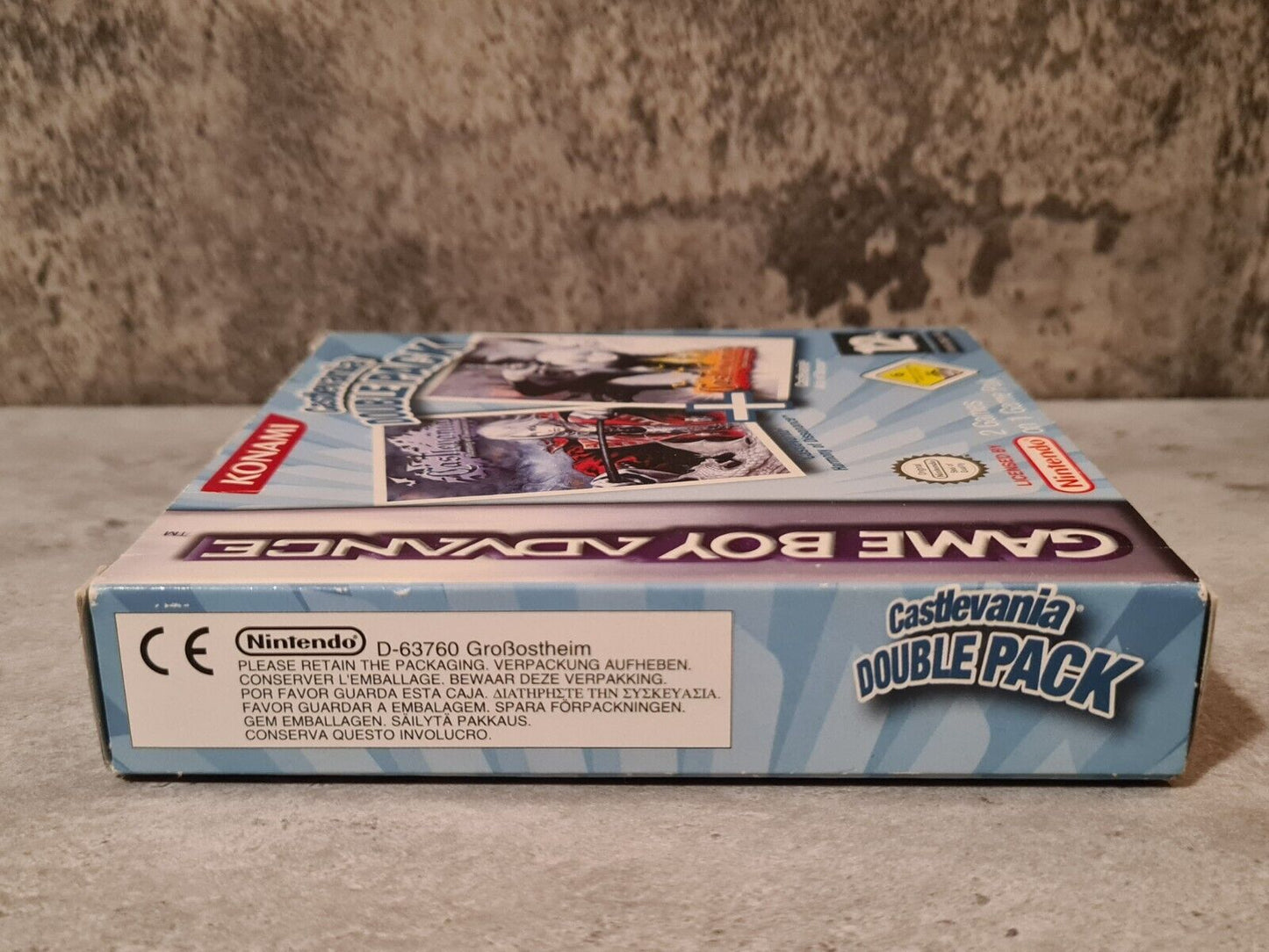 Nintendo Gameboy Advance Castlevania Double Pack mit OVP und Anleitung EUU - T-Retro-Games 