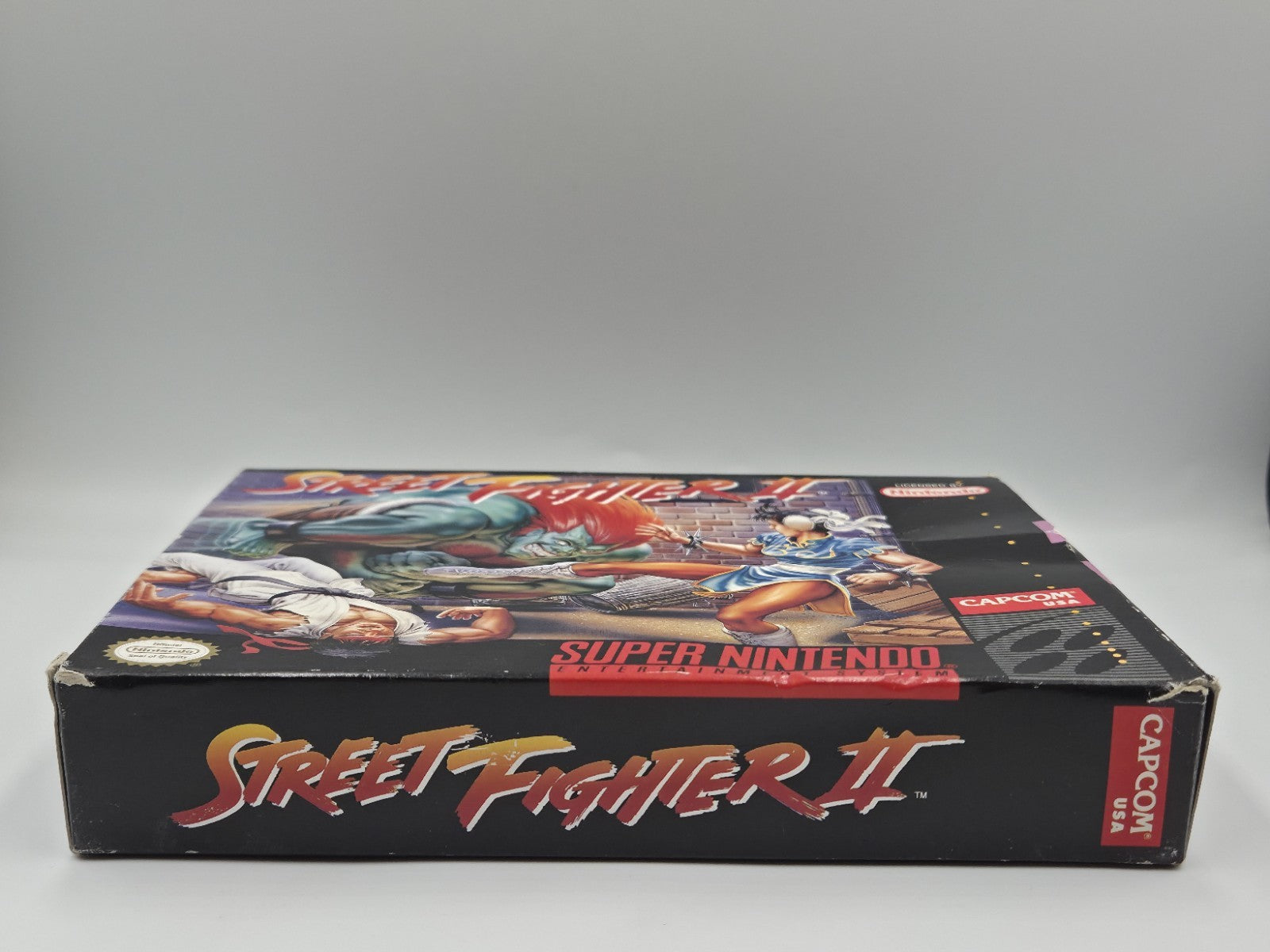 SNES Super Nintendo Street Fighter II mit OVP und Anleitung NTSC USA
