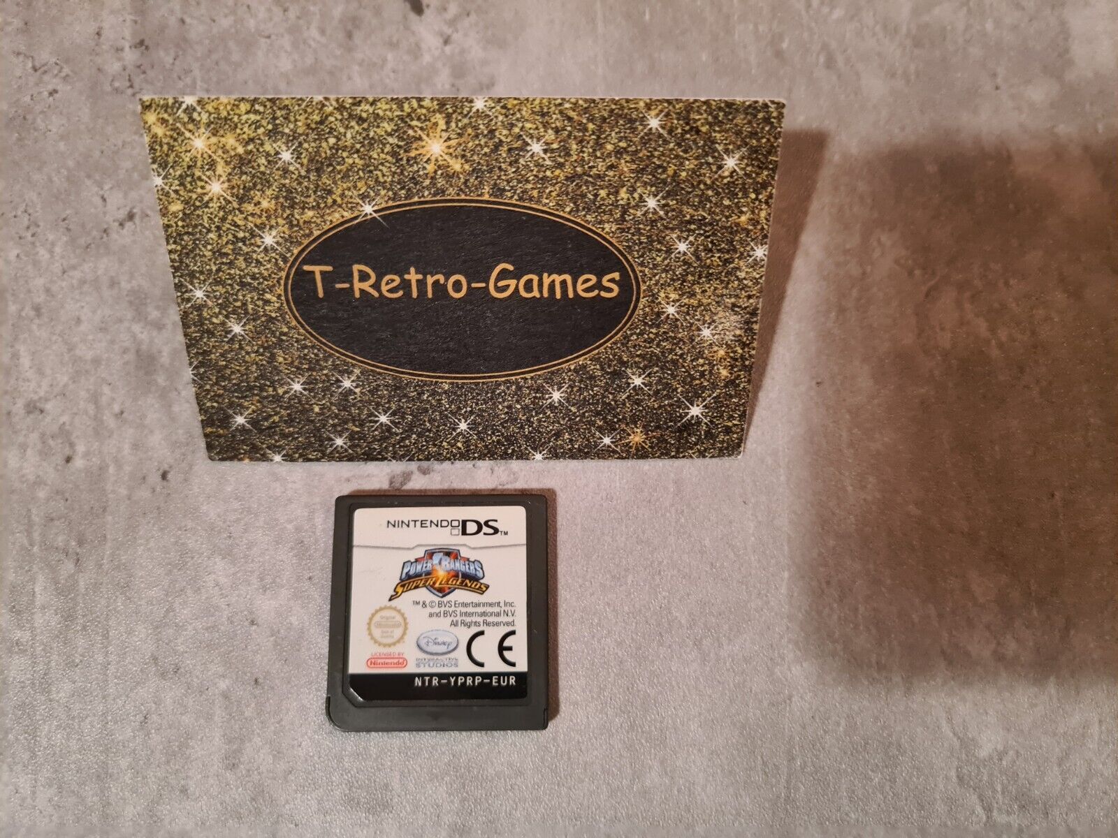 Nintendo DS Power Rangers Super Legends nur Speicherkarte Modul EUR - T-Retro-Games 