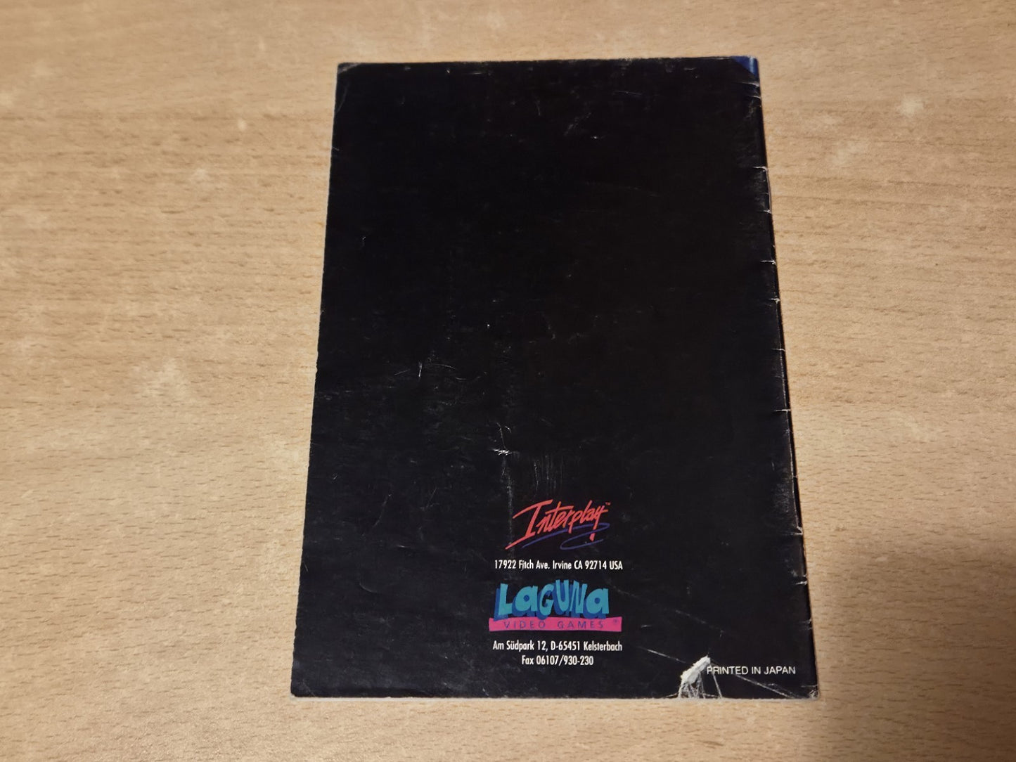 SNES BlackHawk Spielanleitung Instruction Booklet NOE