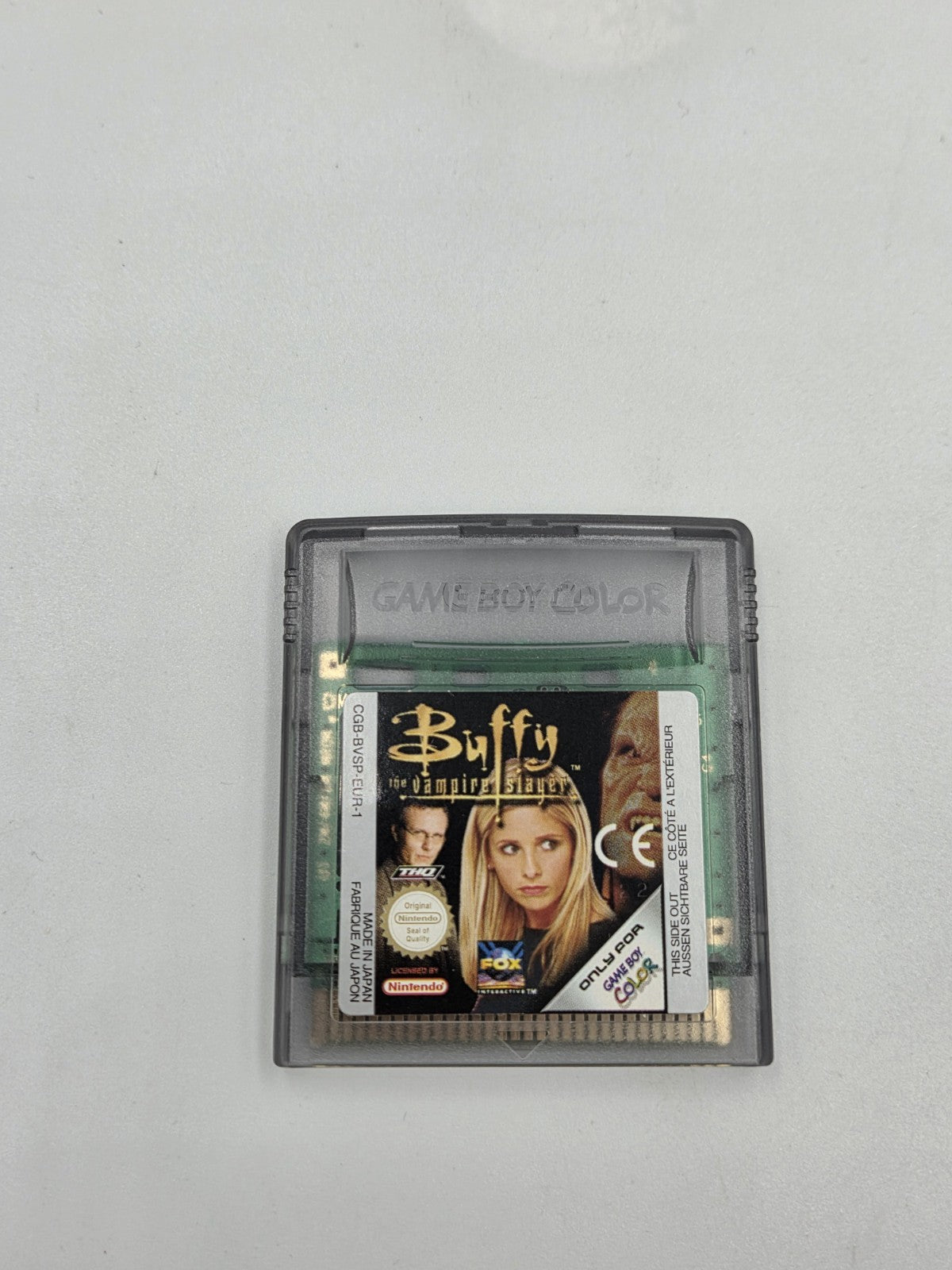 Nintendo Game Boy Color Buffy The Vampire Slayer mit OVP und Anleitung EUR