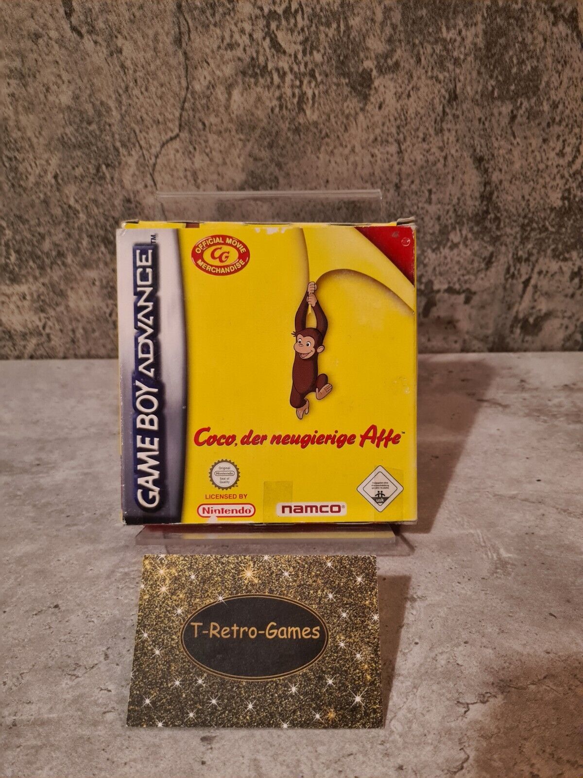 Nintendo Gameboy Advance Coco der neugierige Affe mit OVP und Anleitung NOE - T-Retro-Games 
