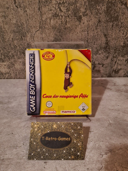 Nintendo Gameboy Advance Coco der neugierige Affe mit OVP und Anleitung NOE - T-Retro-Games 