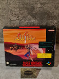 SNES Super Nintendo Lufia mit OVP und Spieleberater NOE Big Box - T-Retro-Games 