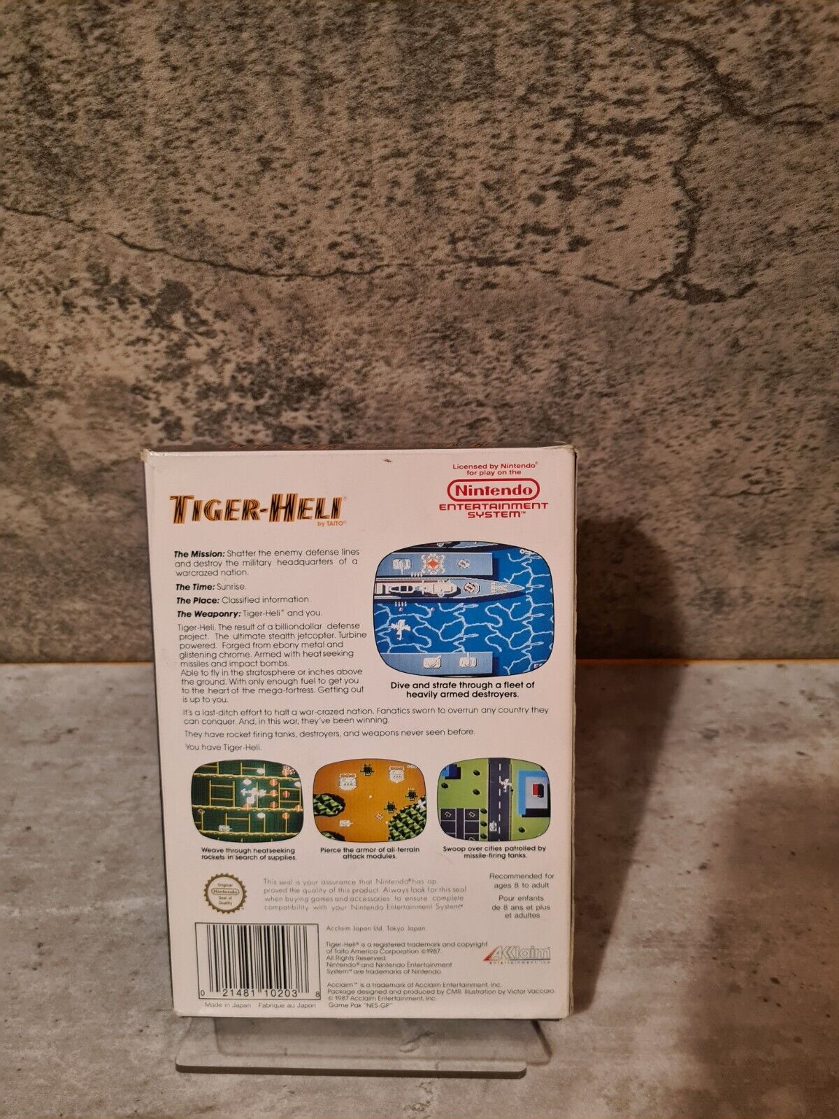 NES Tiger-Heli mit OVP und Anleitung FRG - T-Retro-Games 