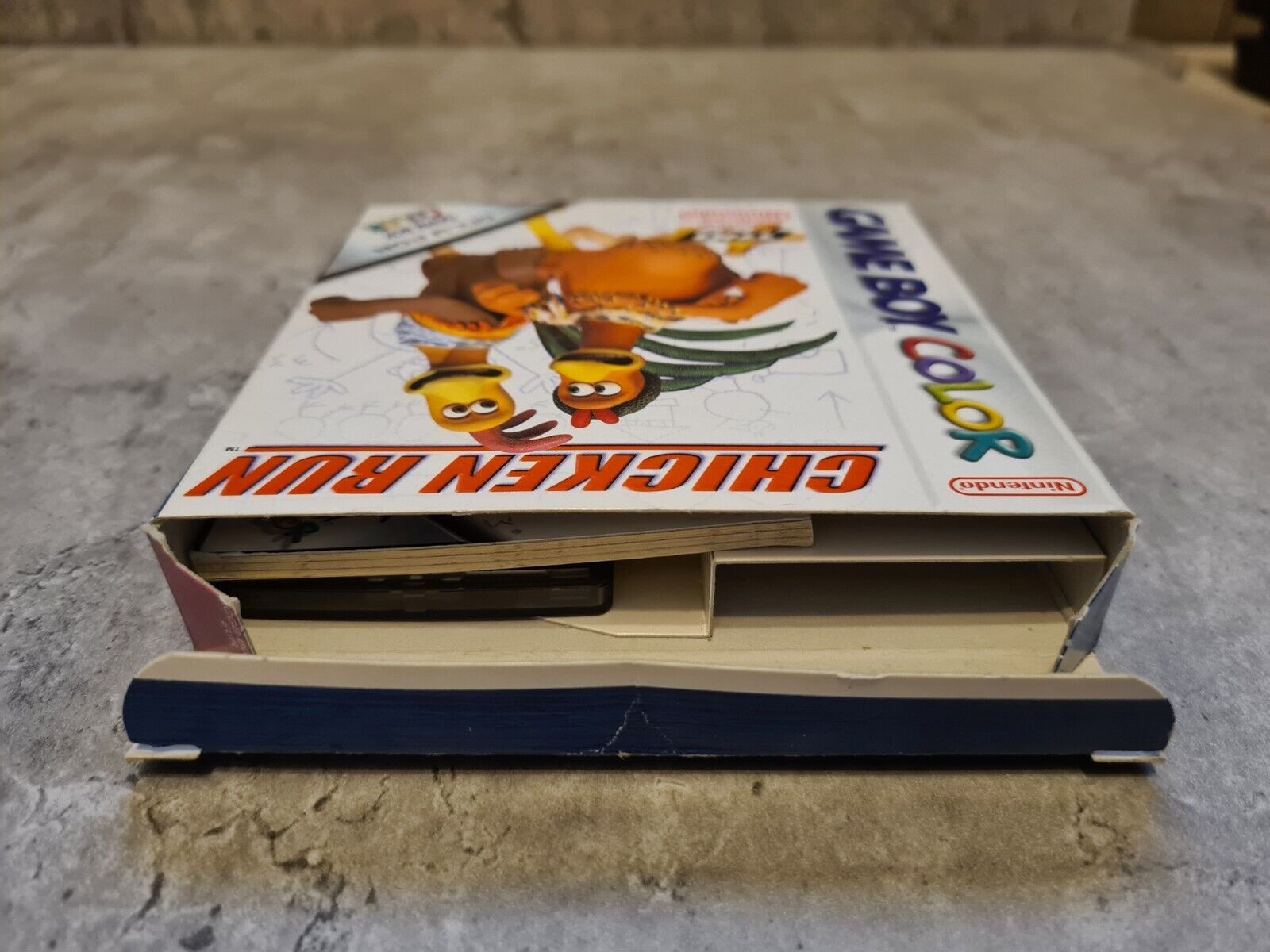 Nintendo Game Boy Color Chicken Run mit OVP und Anleitung EUR - T-Retro-Games 