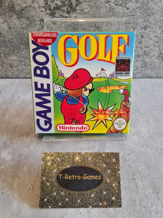 Nintendo Gameboy Classic Golf mit OVP und Anleitung NOE - T-Retro-Games 