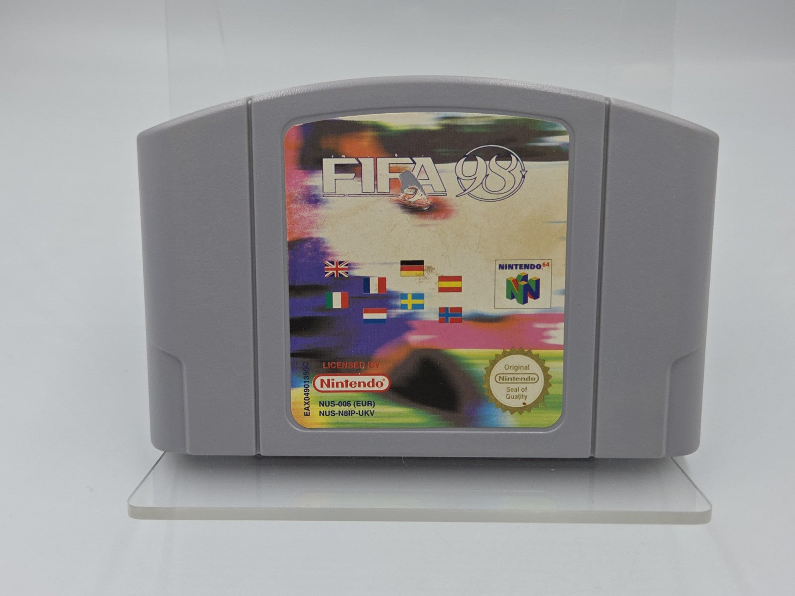 N64 Nintendo 64 Spiel Fifa 98 Modul UKV