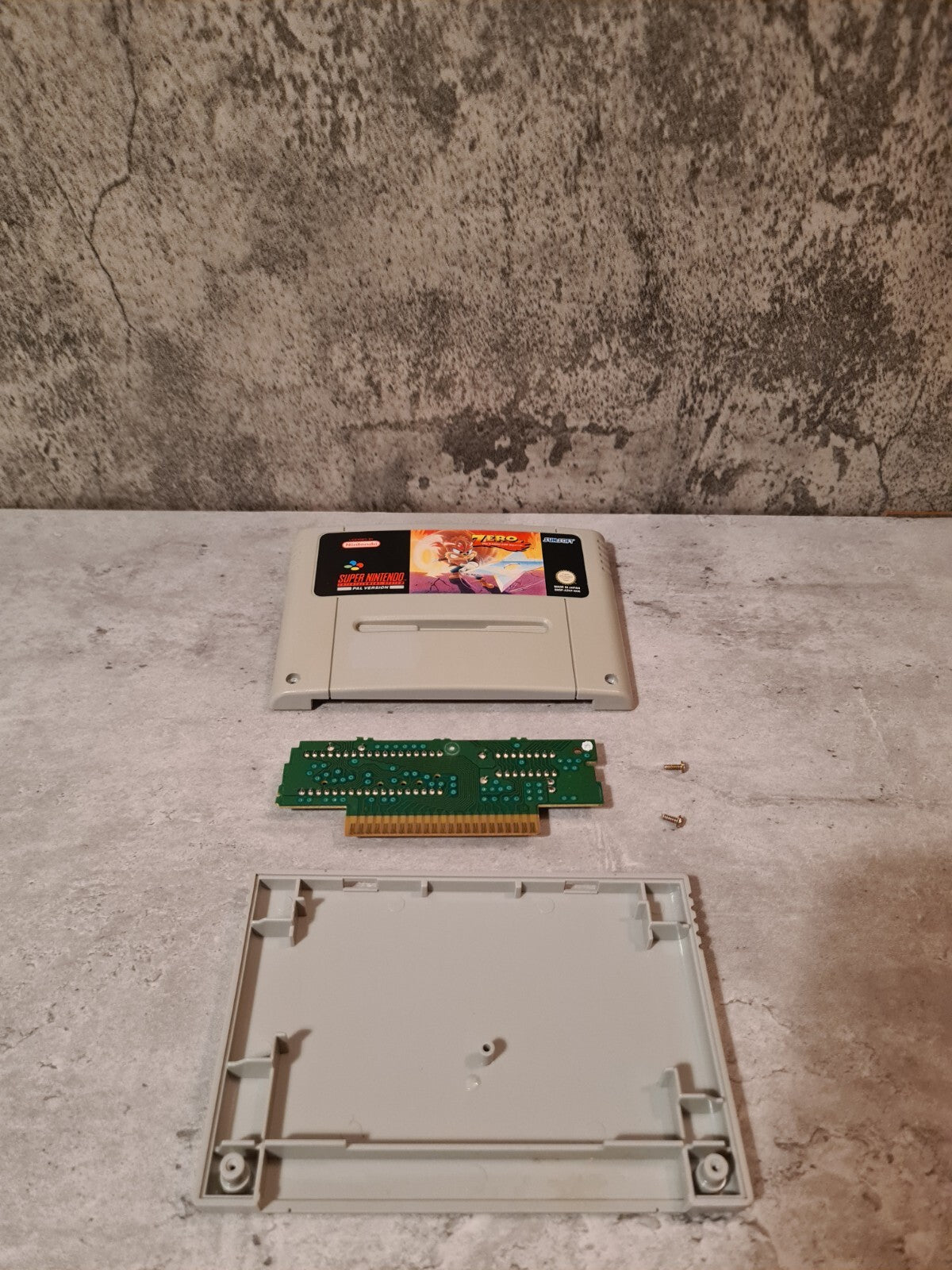 SNES Super Nintendo Zero The Kamikaze Squirrel Modul NOE