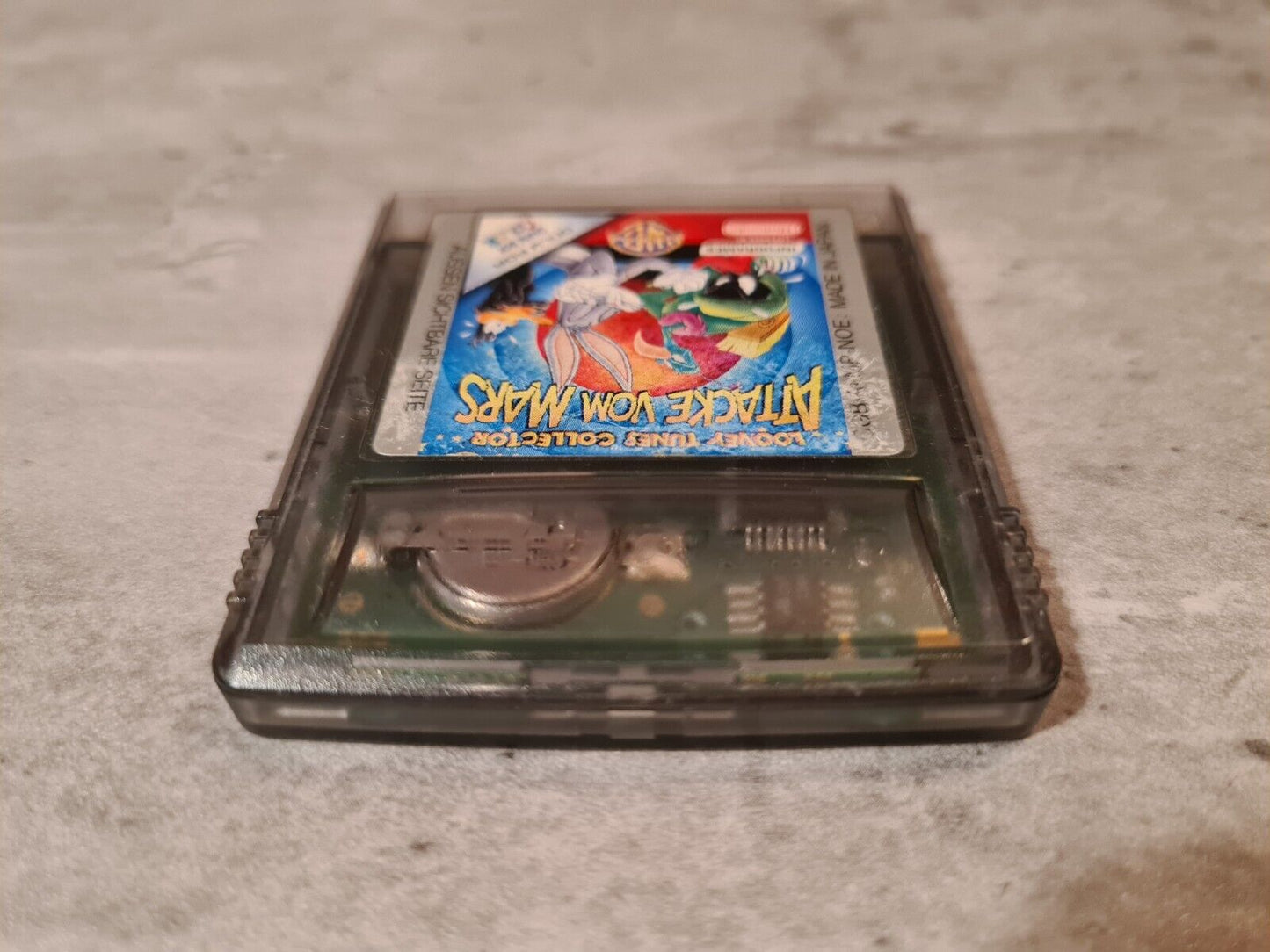 Nintendo Game Boy Color Looney Tunes Collector Attacke Vom Mars Modul NOE - T-Retro-Games 