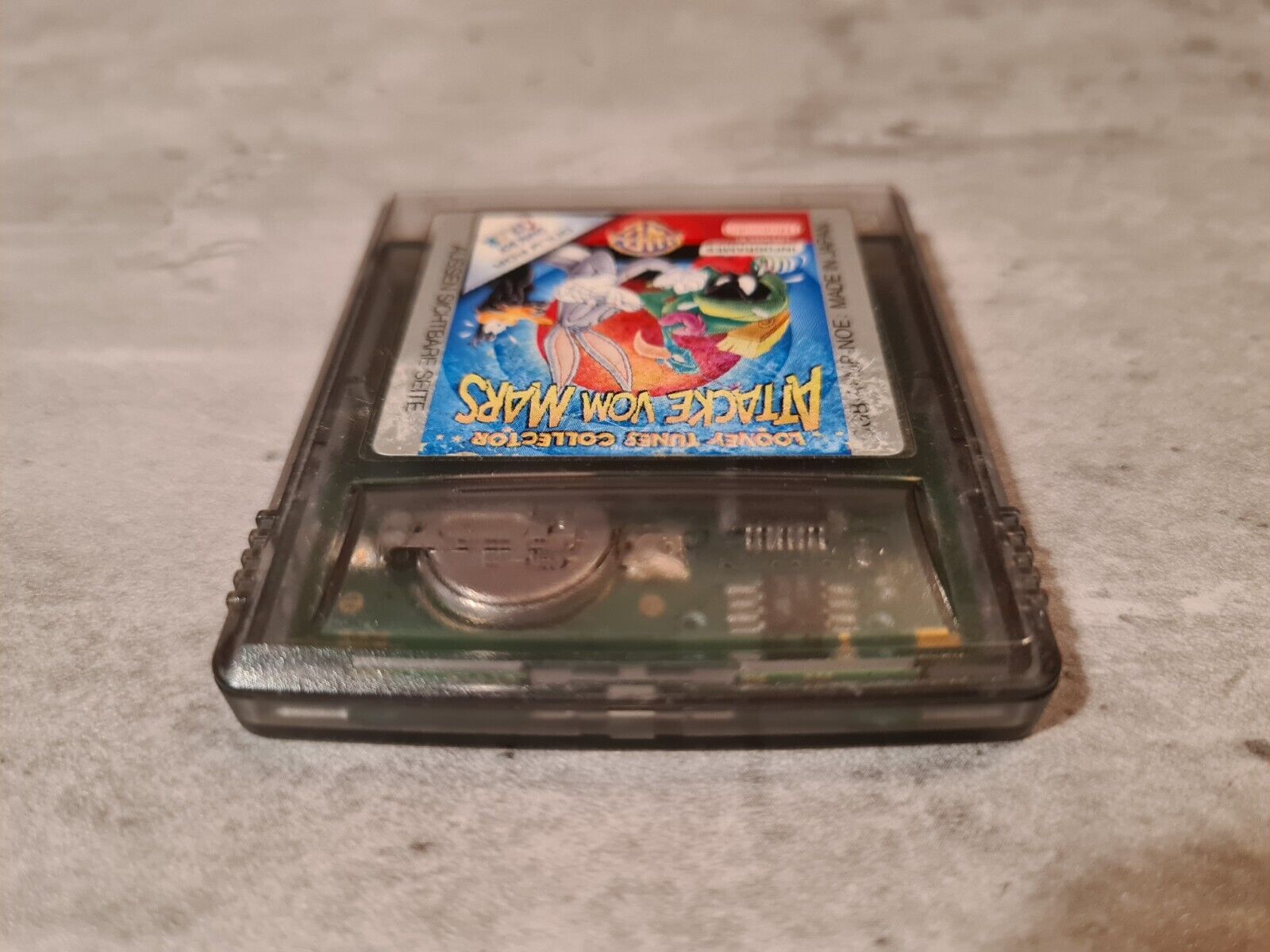 Nintendo Game Boy Color Looney Tunes Collector Attacke Vom Mars Modul NOE - T-Retro-Games 
