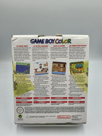 Nintendo Game Boy Color OVP Console Konsole EUR Neon Grün Lime Green 