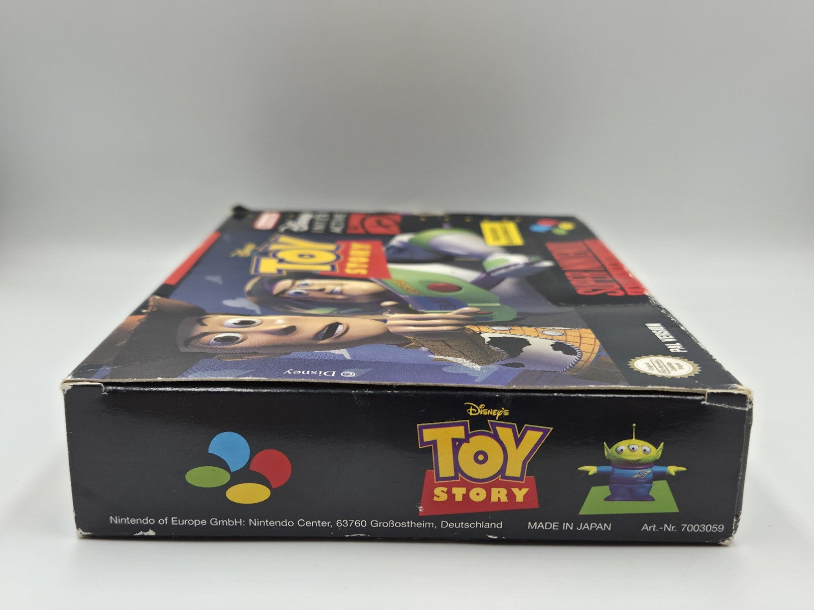 SNES Super Nintendo Spiel Disney's Toy Story mit OVP und Anleitung NOE