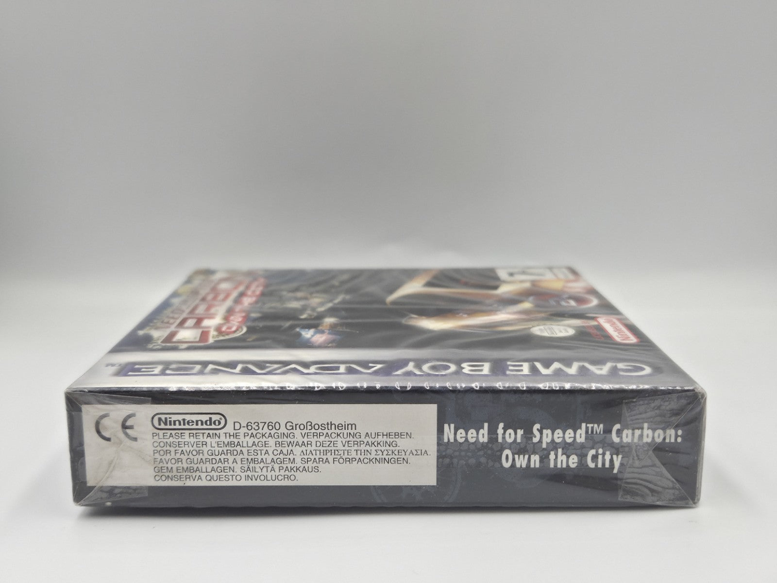 Nintendo Game Boy Advance Need for Speed Carbon Own The City Sealed Neu NEW ITA