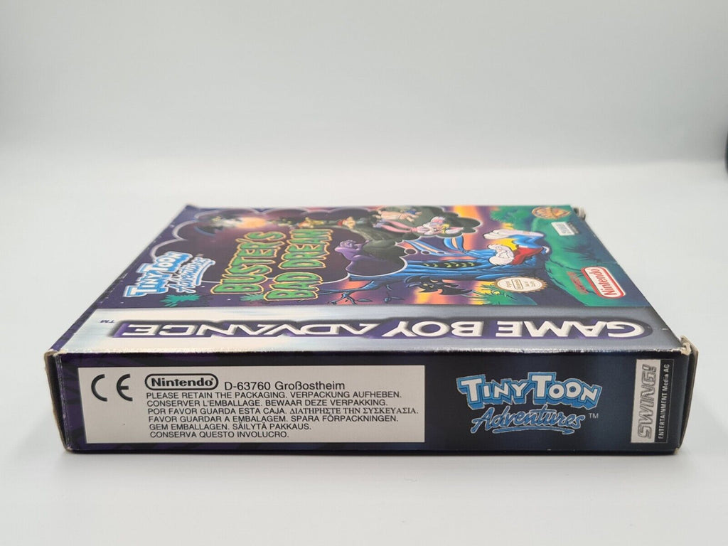 Game Boy Advance Tiny Toon Adventures Buster's Bad Dream + OVP und Anleitung EUR - T-Retro-Games 