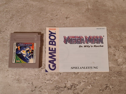 Nintendo Game Boy Mega Man Dr. Wily's Rache mit OVP und Anleitung NOE - T-Retro-Games 