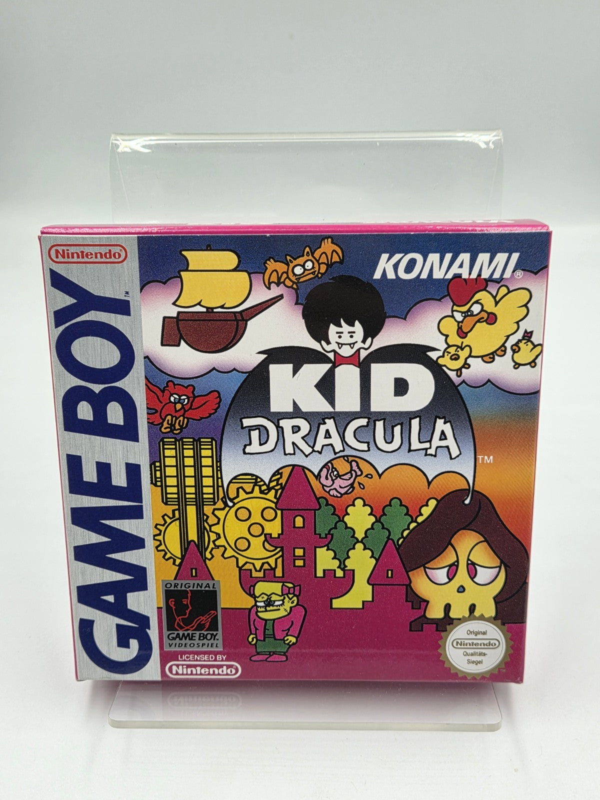 Nintendo Game Boy Classic Spiel Kid Dracula mit OVP und Anleitung NOE