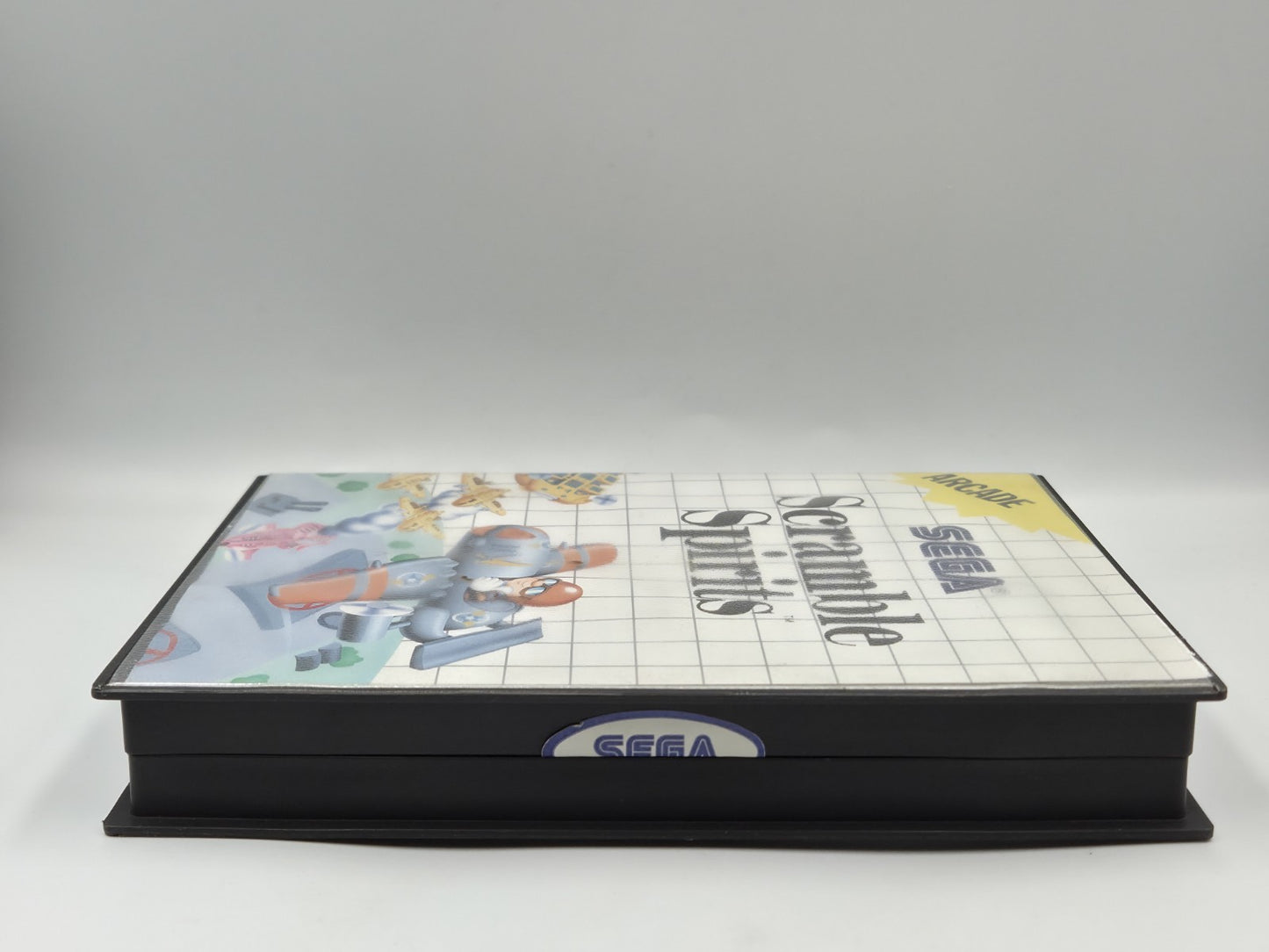 Sega Master System Spiel Scramble Spirits mit OVP Multi Language 