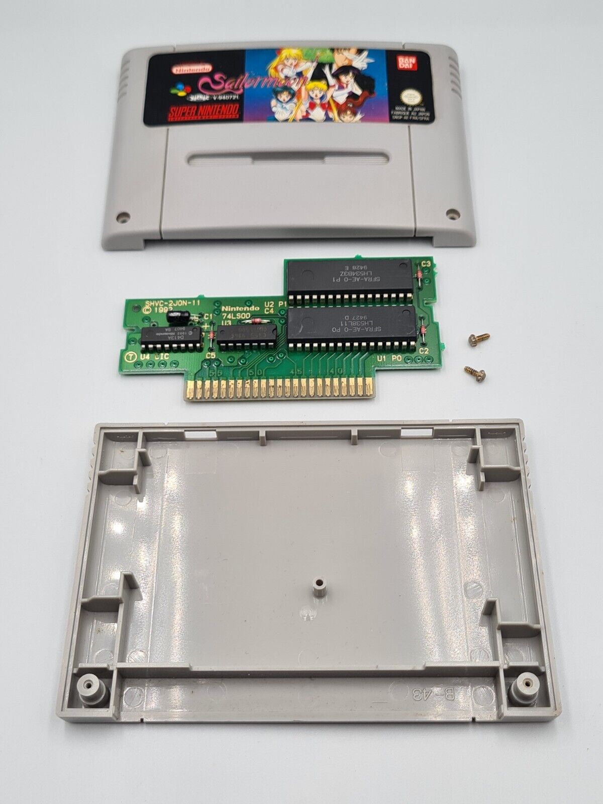 SNES Super Nintendo Sailor Moon Modul FRA/SFRA - T-Retro-Games 