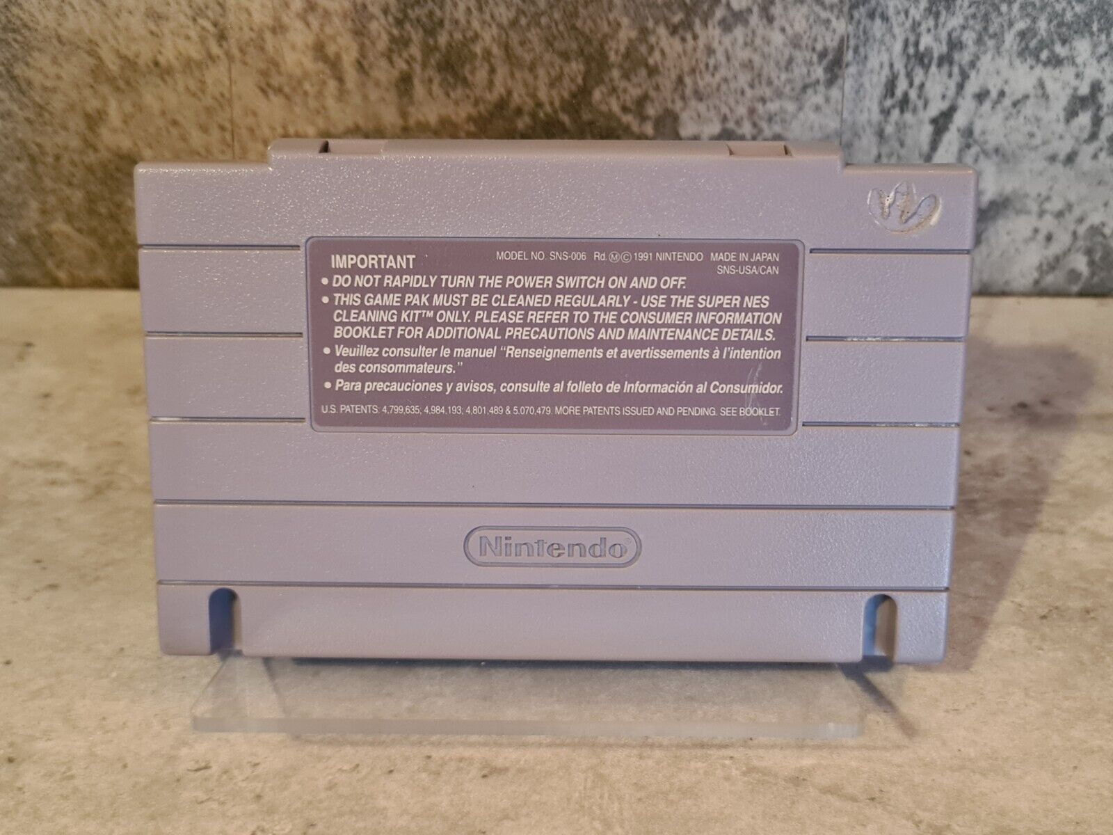 SNES Super Nintendo James Bond Jr NTSC USA Modul - T-Retro-Games 