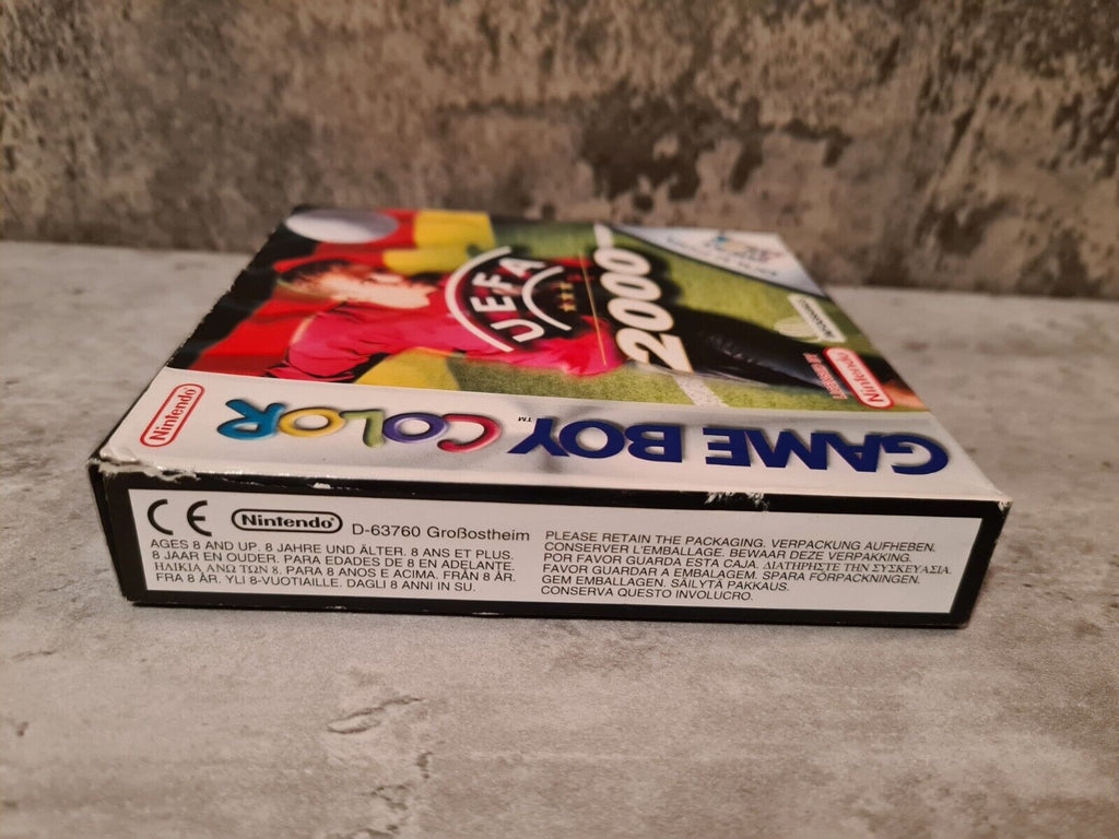 Nintendo Game Boy Color Uefa 2000 mit OVP und Anleitung NOE - T-Retro-Games 