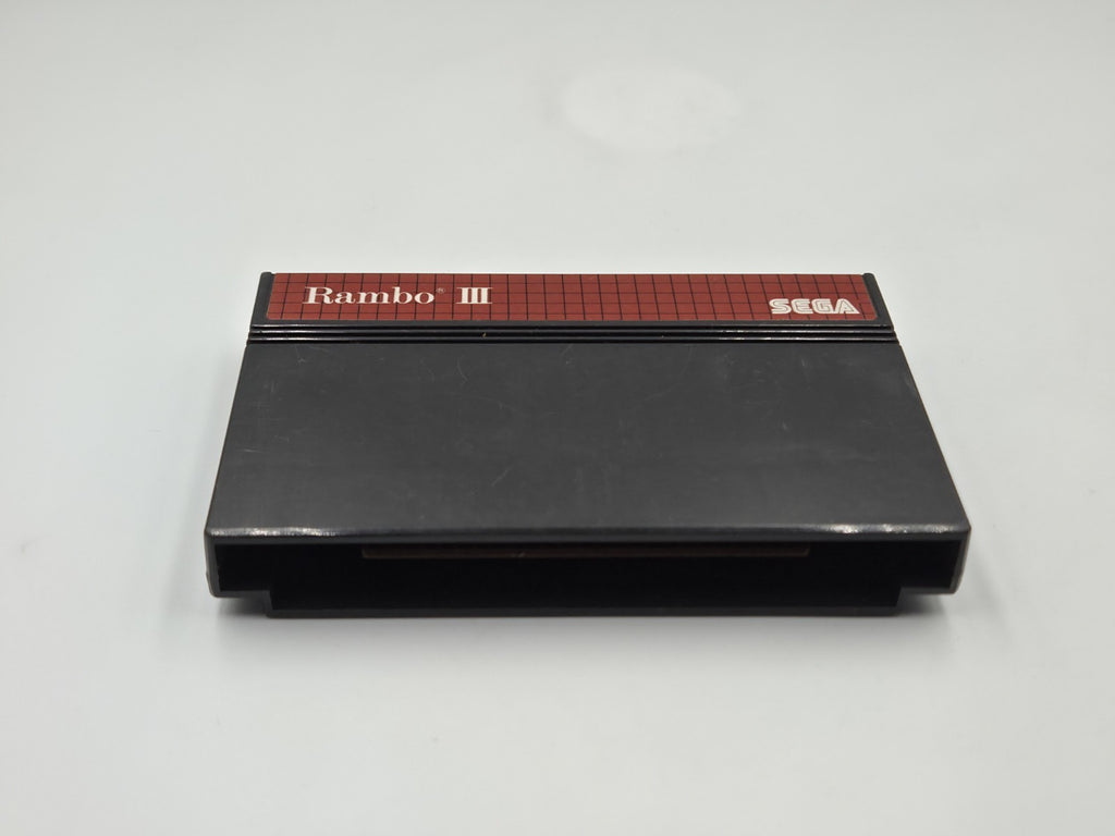 Sega Master System Spiel Rambo III mit OVP und Anleitung Multi Language 