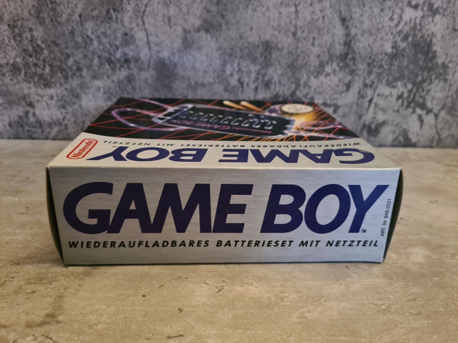 Game Boy Classic Wiederaufladbares Batterieset Leer OVP Empty Box - T-Retro-Games 