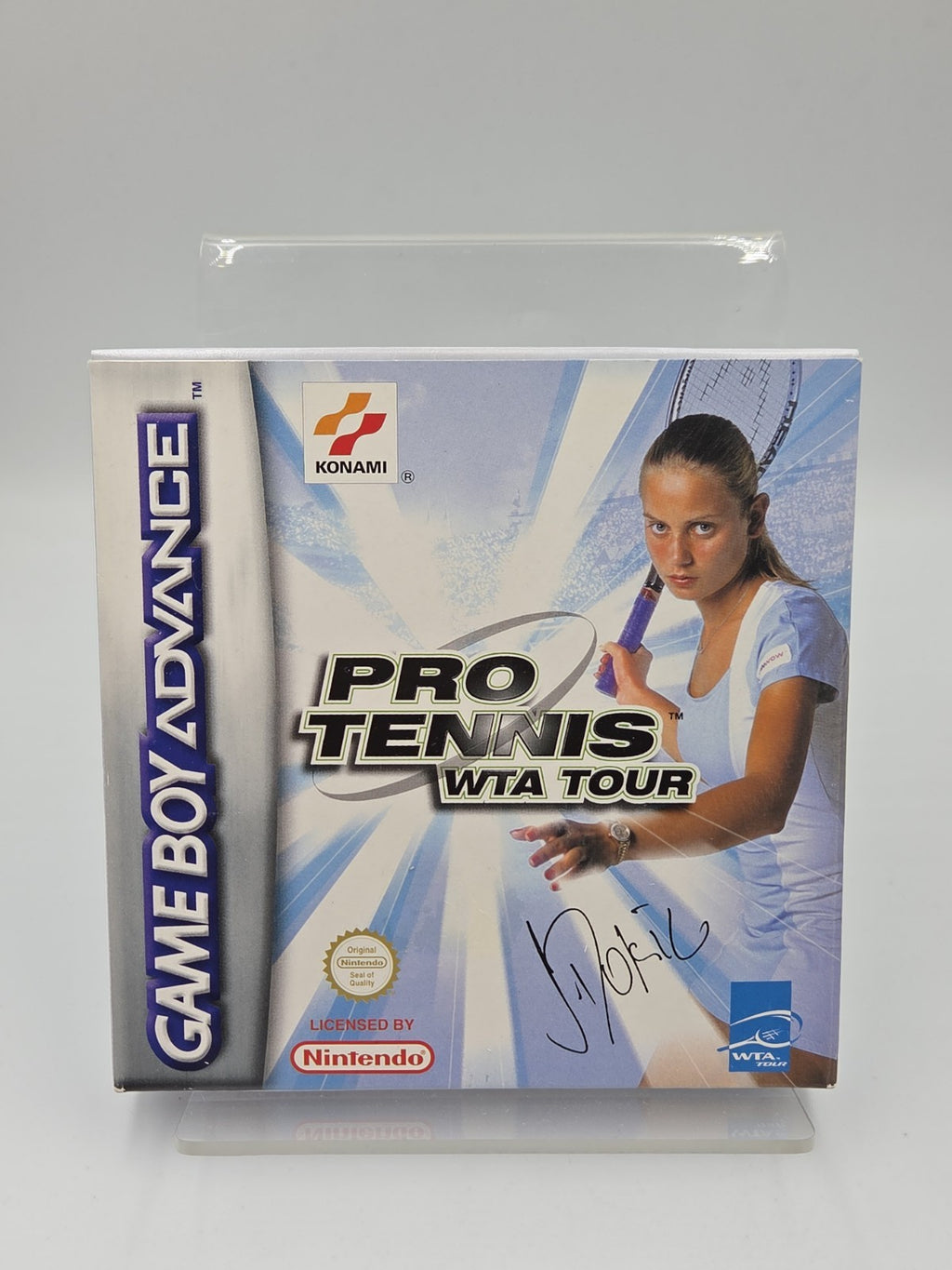 Game Boy Advance Spiel Pro Tennis WTA Tour mit OVP und Anleitung + Poster EUR