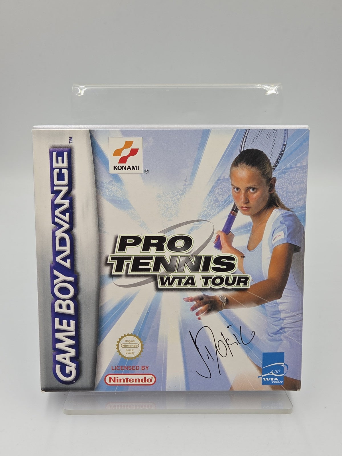 Game Boy Advance Spiel Pro Tennis WTA Tour mit OVP und Anleitung + Poster EUR