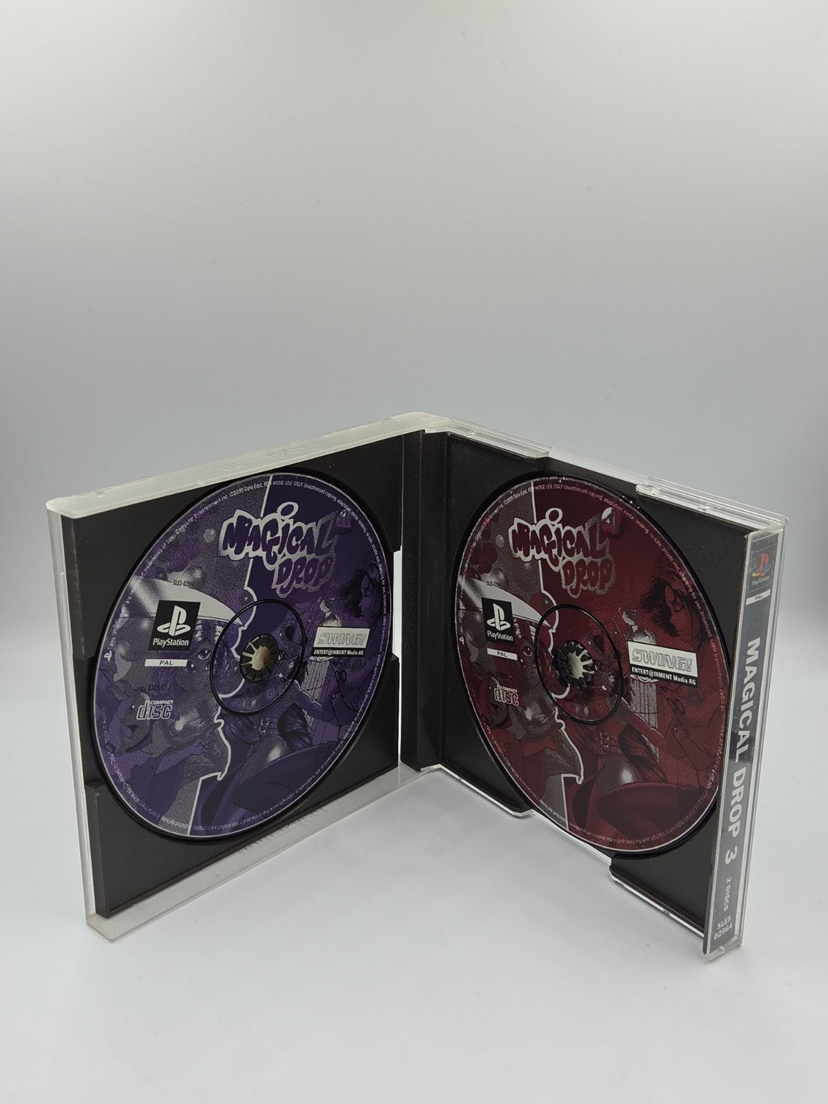 PS1 Playstation 1 Spiel Magical Drop III mit OVP Multilingual 2 Discs