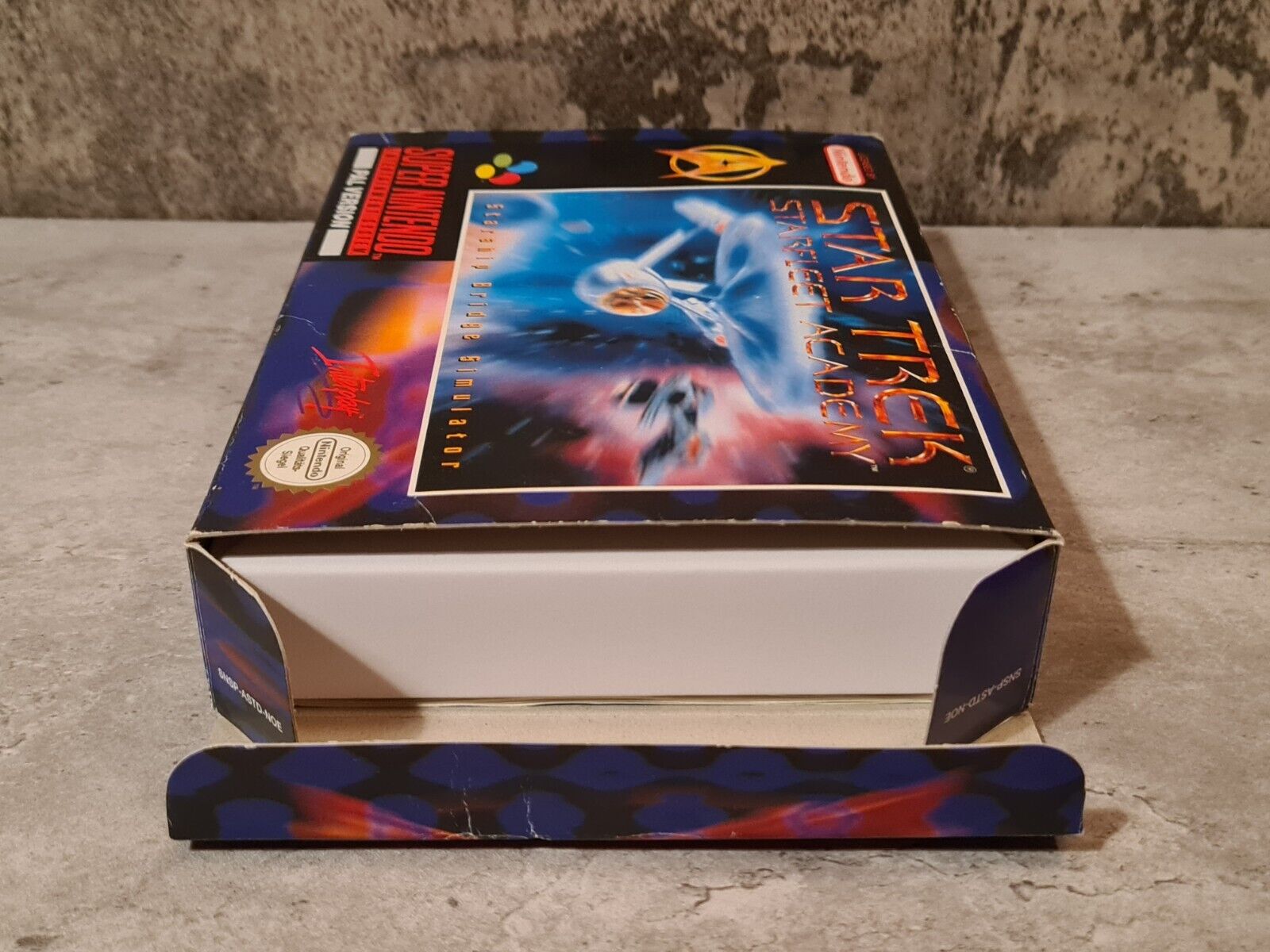 SNES Super Nintendo Star Trek Starfleet Academy mit OVP und Anleitung NOE - T-Retro-Games 