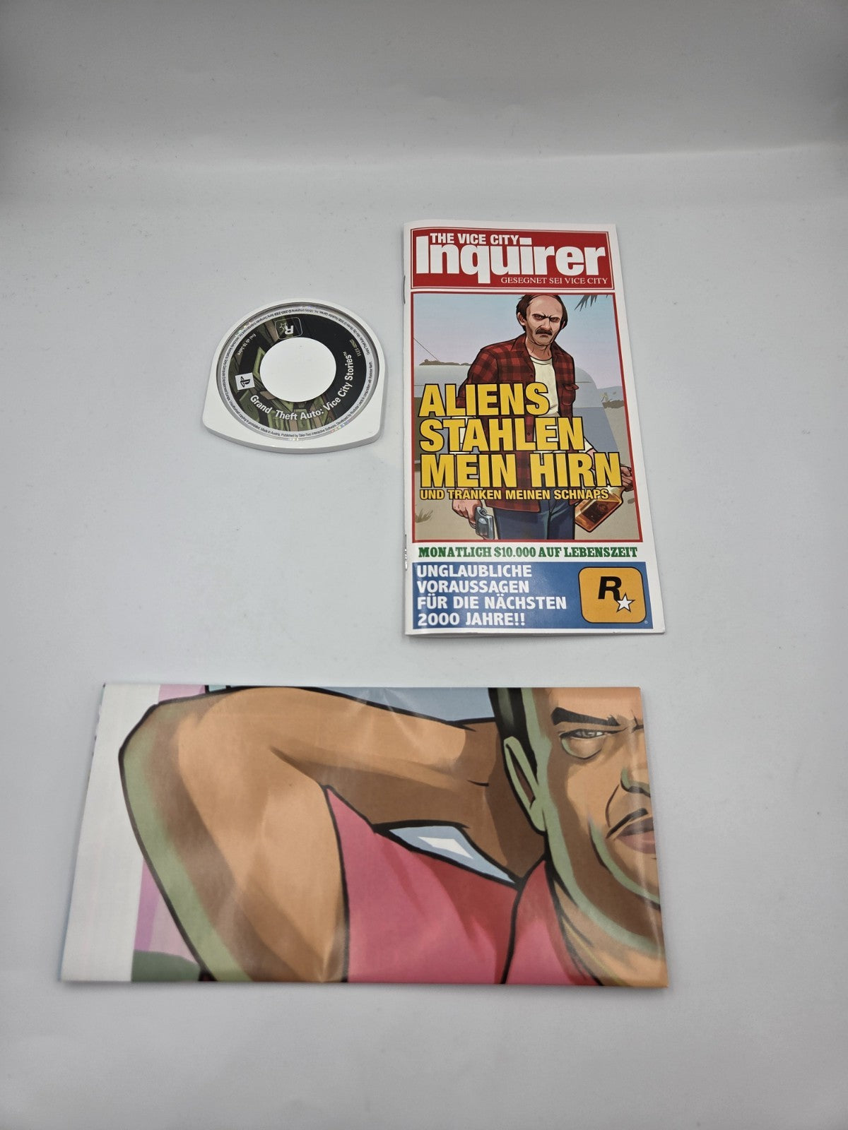 Sony PSP Grand Theft Auto Vice City Stories mit OVP und Anleitung + Poster