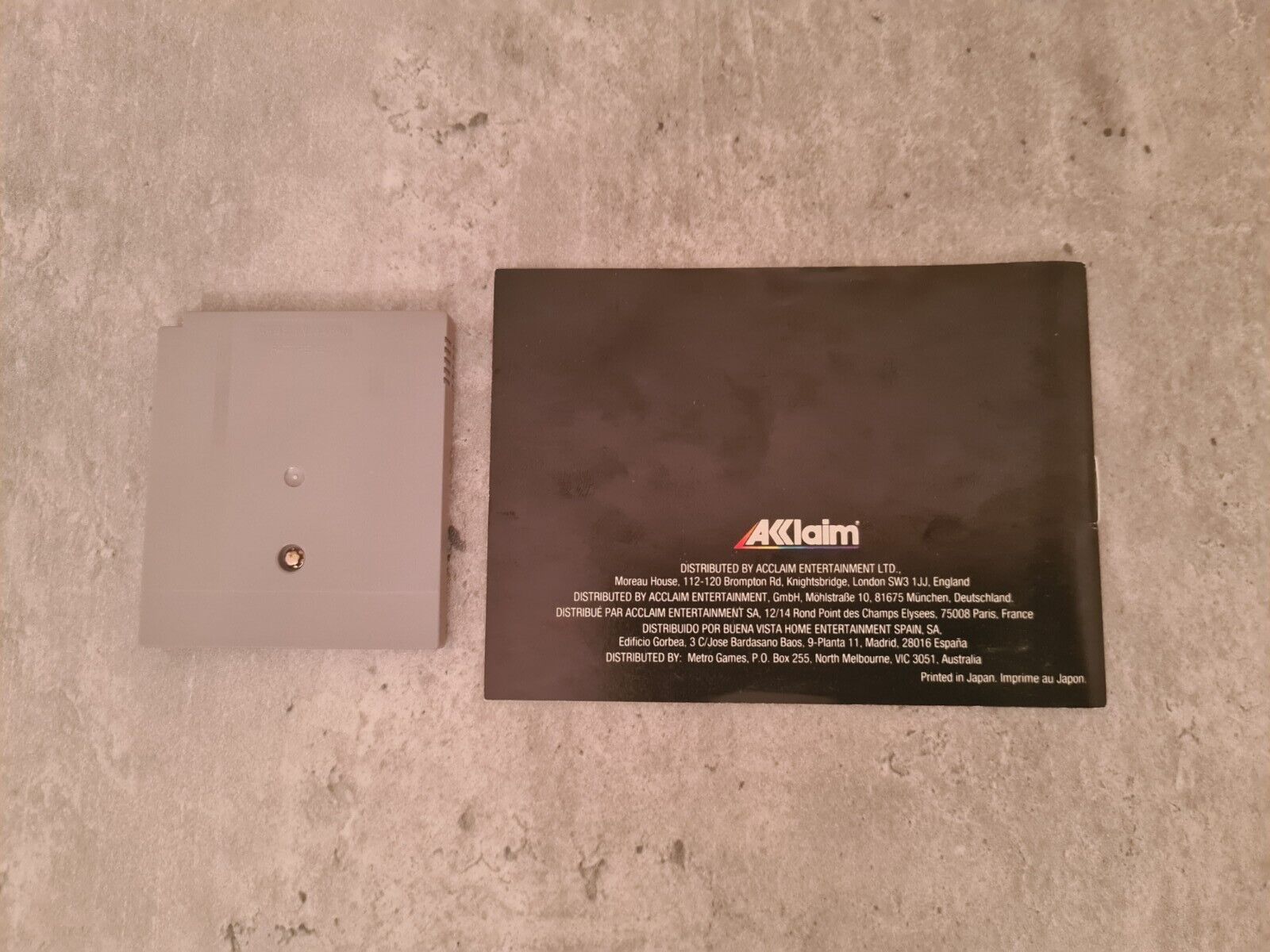 Nintendo Game Boy Classic Stargate mit OVP und Anleitung EUR - T-Retro-Games 