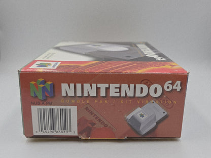 N64 Nintendo 64 Rumble Pak Vibration Kit mit OVP und Anleitung EUR