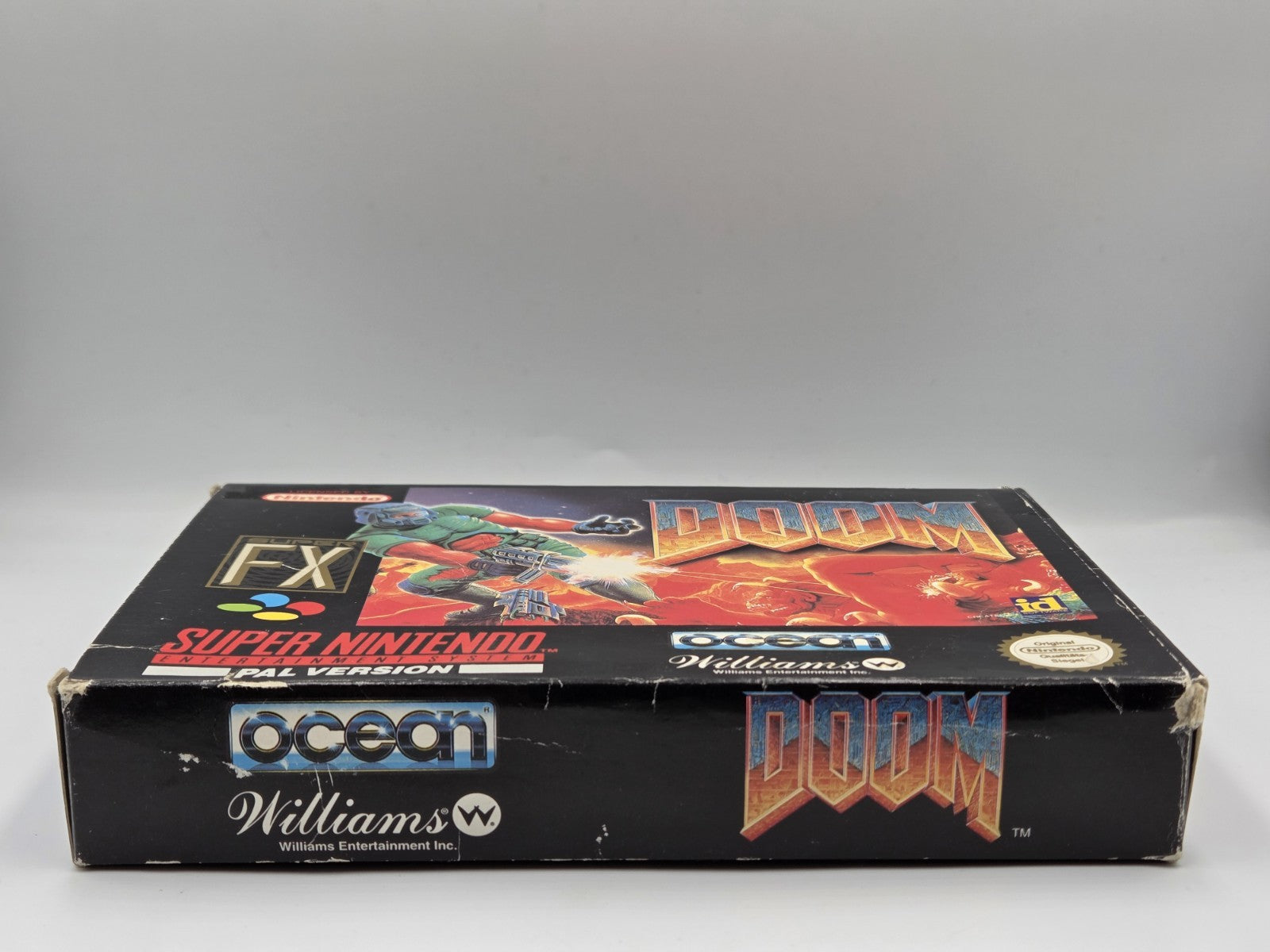 SNES Super Nintendo Doom mit OVP und Anleitung NOE - T-Retro-Games 
