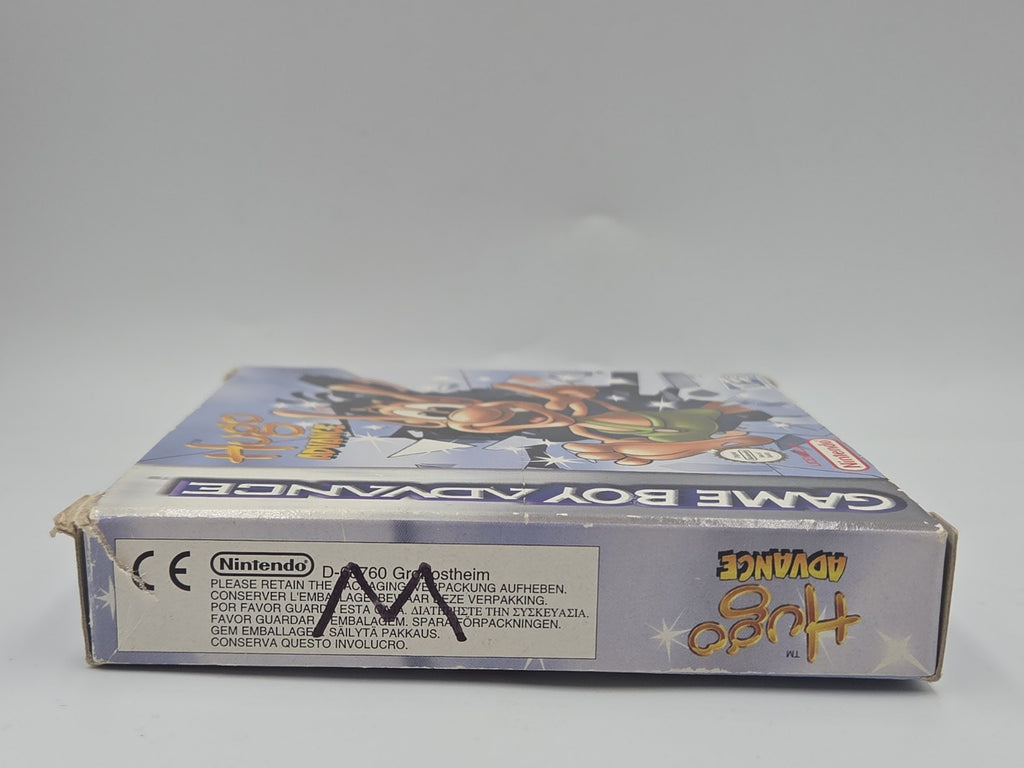 Nintendo Game Boy Advance Spiel Hugo Advance mit OVP und Anleitung EUR