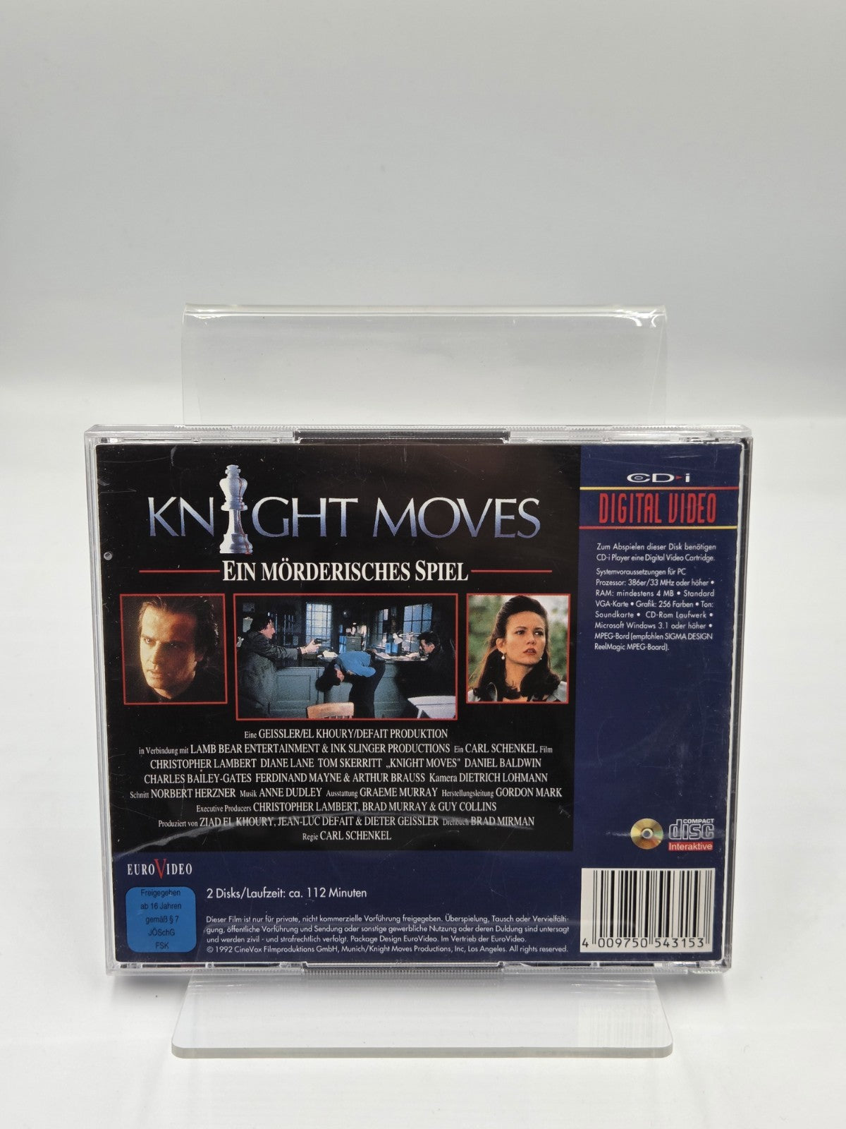 Philips CD-i Video CD Knight Moves 2 Discs Deutsch